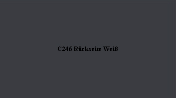 C246 Rckseite Wei