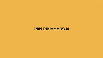 C909 Rckseite Wei