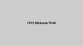 C921 Rckseite Wei