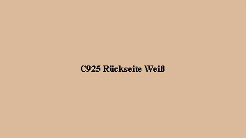 C925 Rckseite Wei