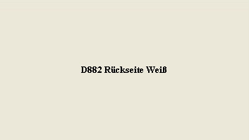 D882 Rckseite Wei