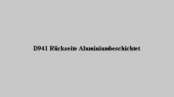 D941 Rckseite Aluminiumbeschichtet