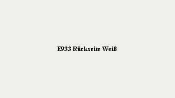 E933 Rckseite Wei