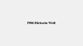 F906 Rckseite Wei