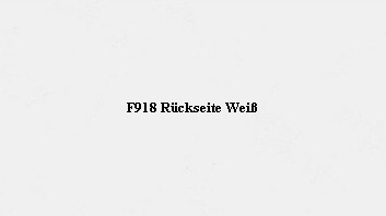 F918 Rckseite Wei